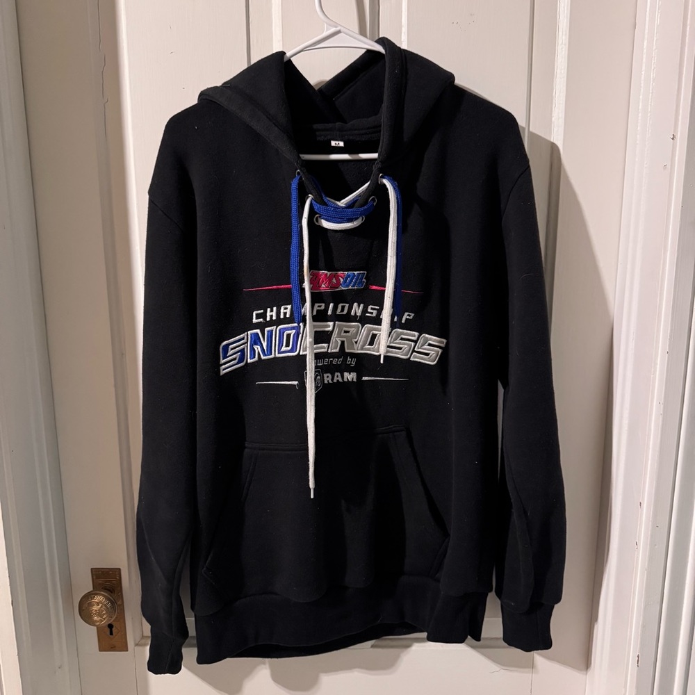 Black Snocross Hoodie